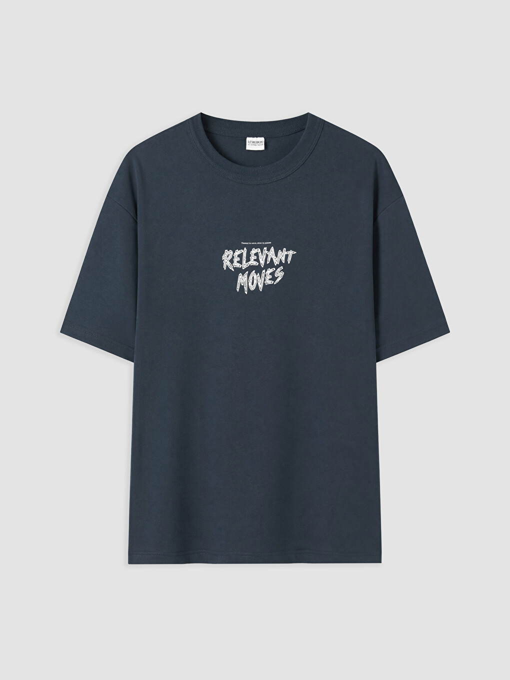 Crew Neck Printed Boys' T-shirt-1
