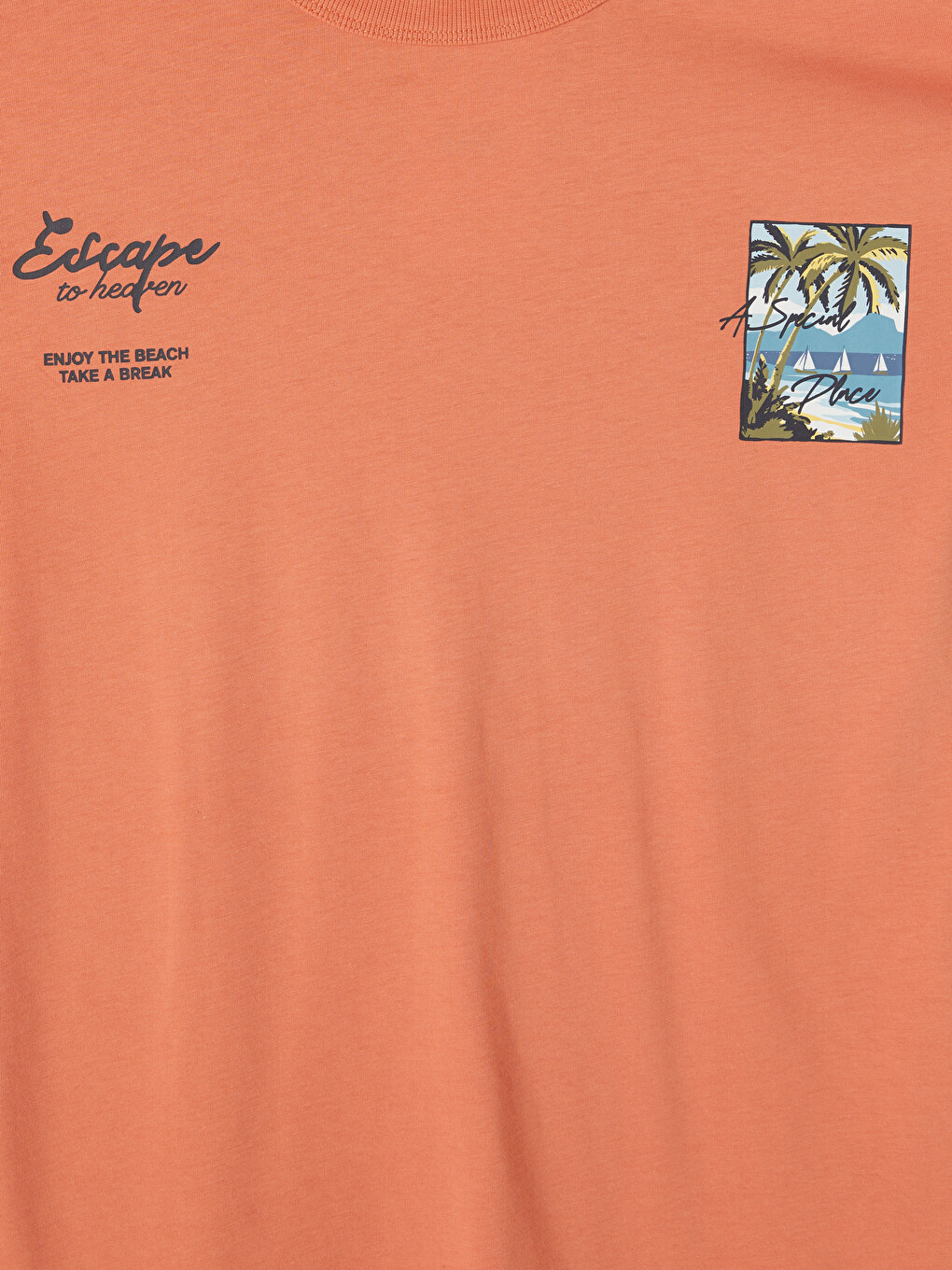 Boy Orange T-shirt-2