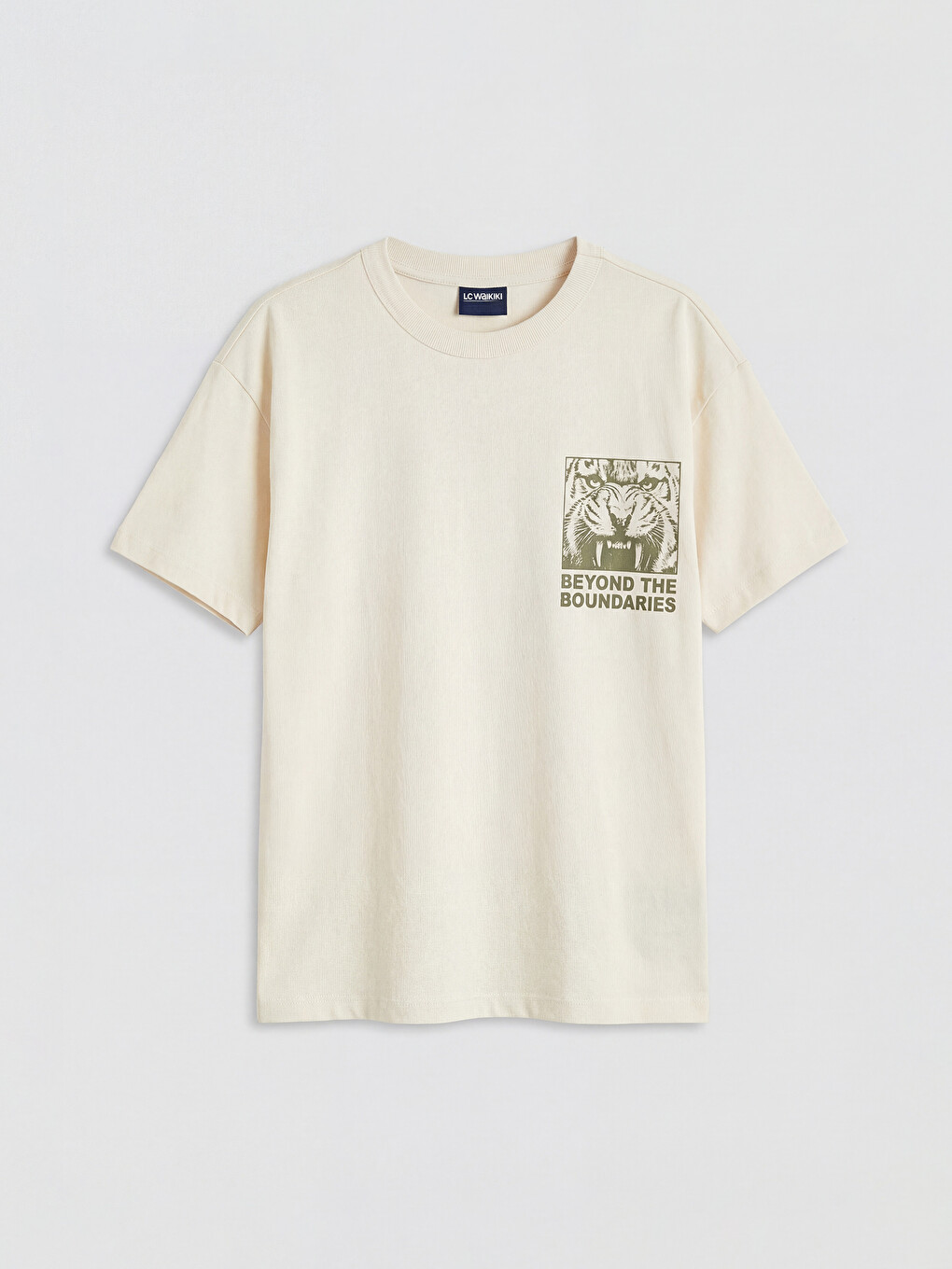 T-shirt Beige Garçon