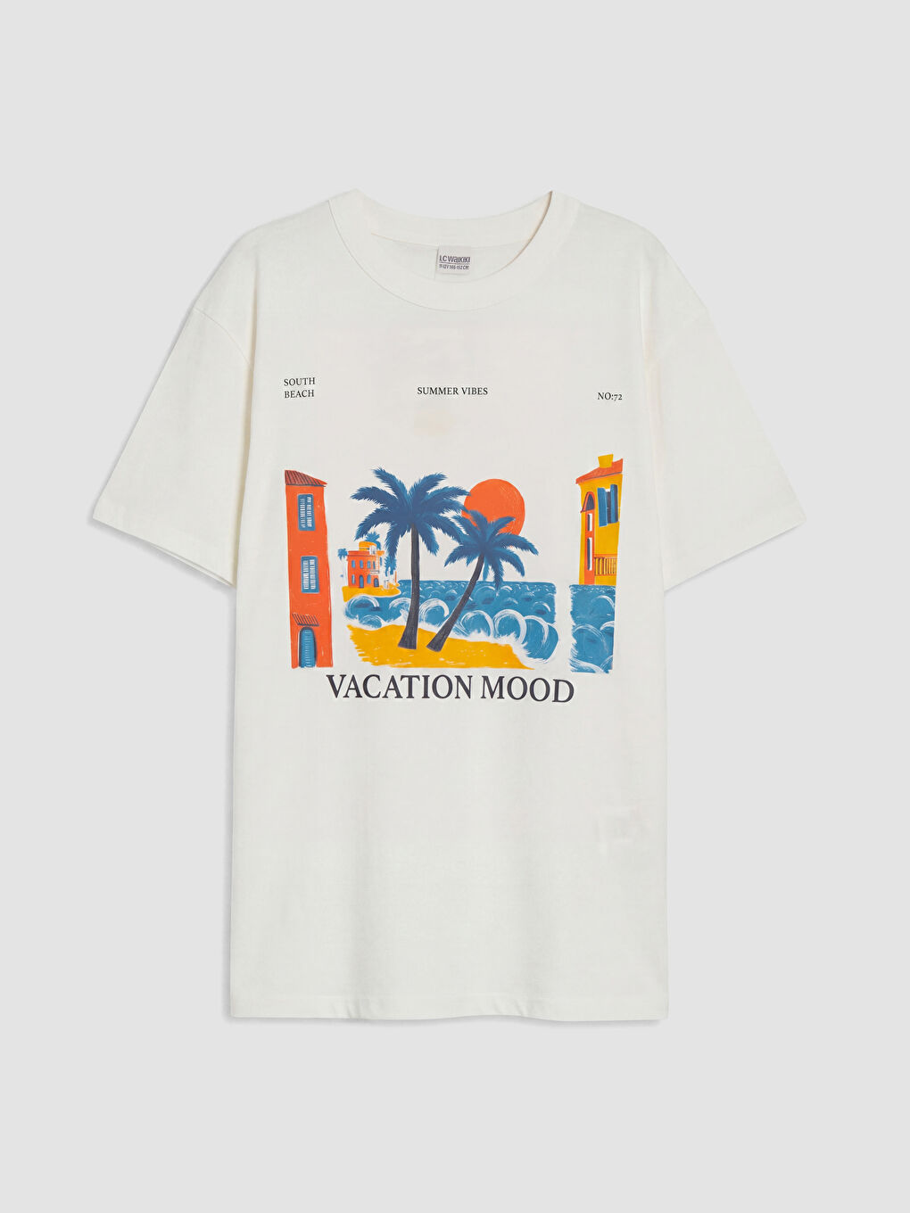 Crew Neck Printed Boys' T-Shirt
