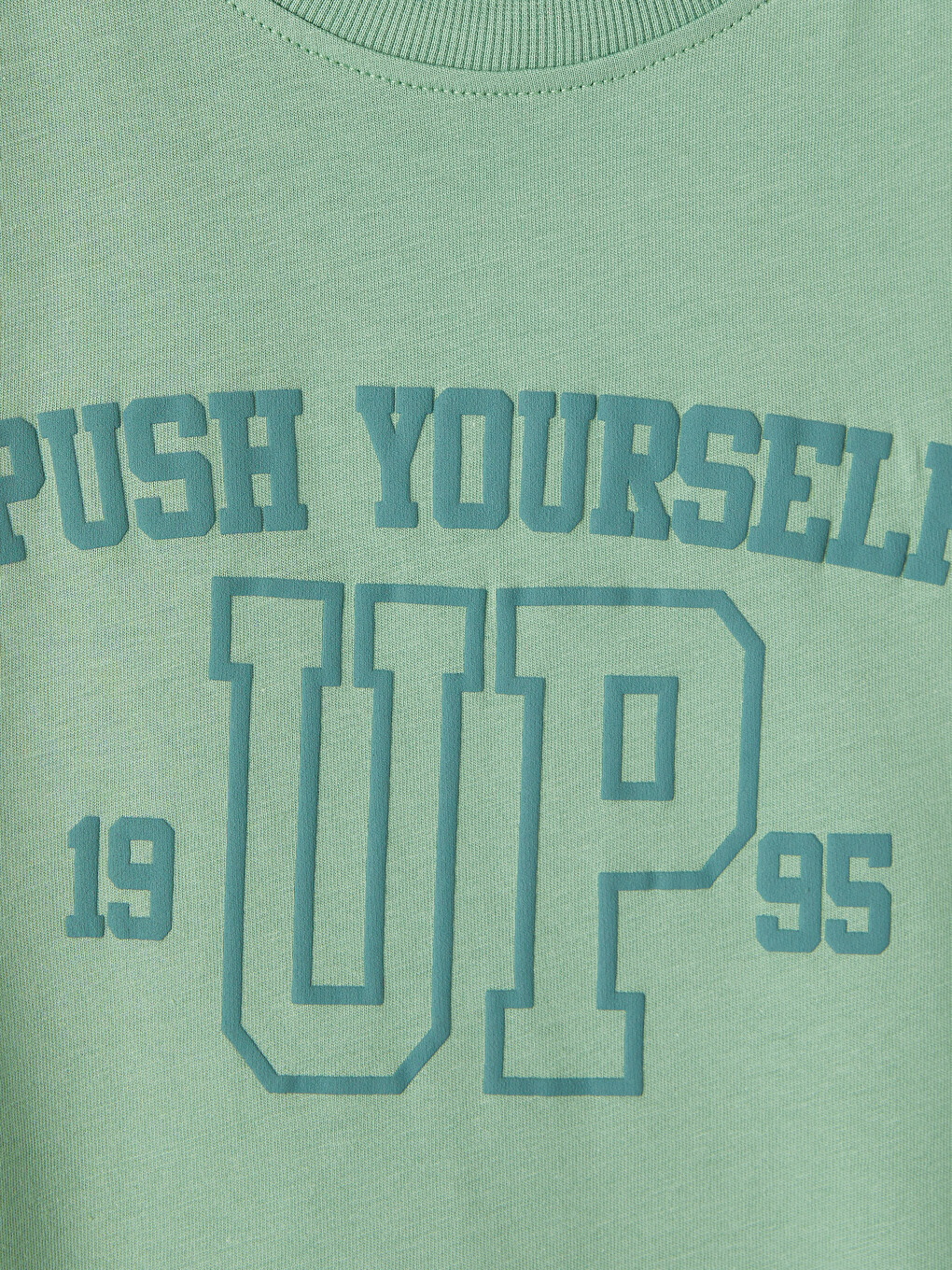 Crew Neck Printed Boys' Tank Top-1