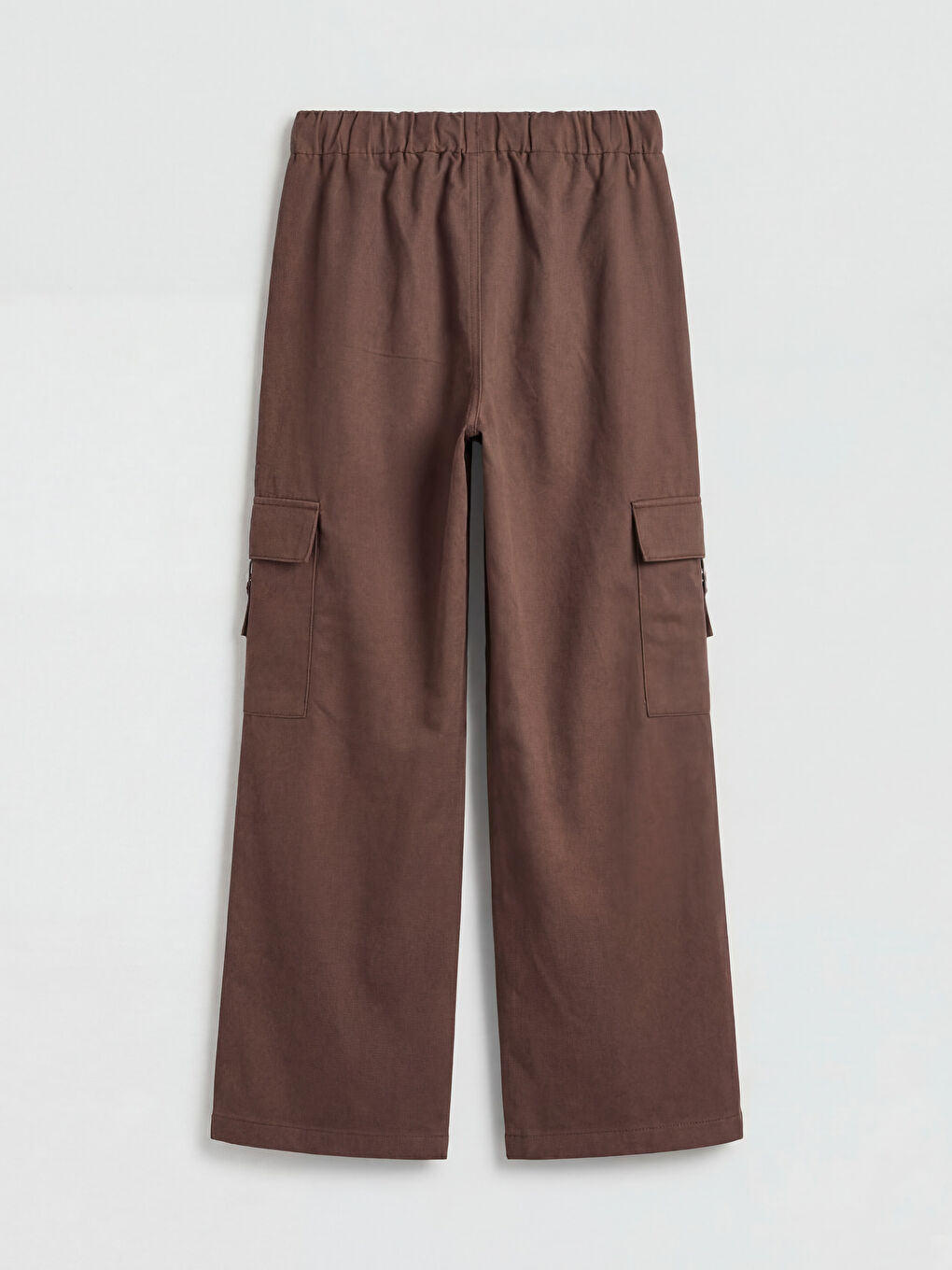 Pantalon Cargo En Gabardine À Coupe Ample Pour Fille-2
