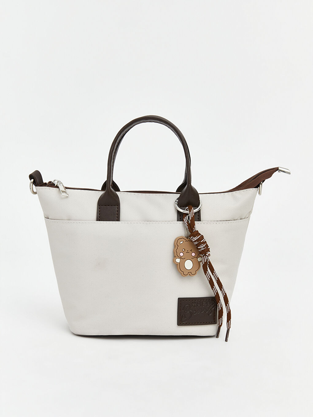 Bej Omuz Askılı Kız Çocuk Kol Çantası