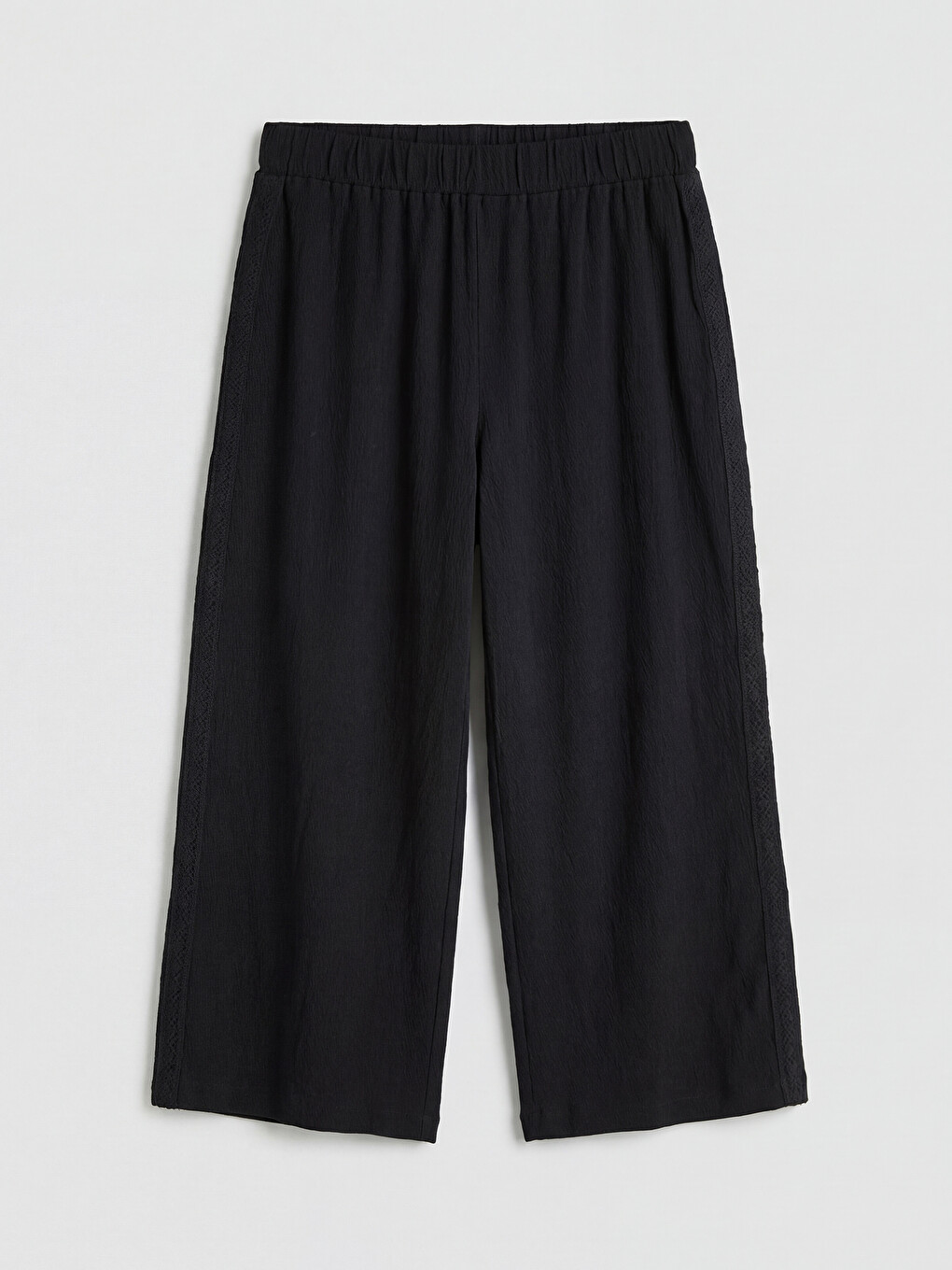 Elastic Waist Women's Capri-4