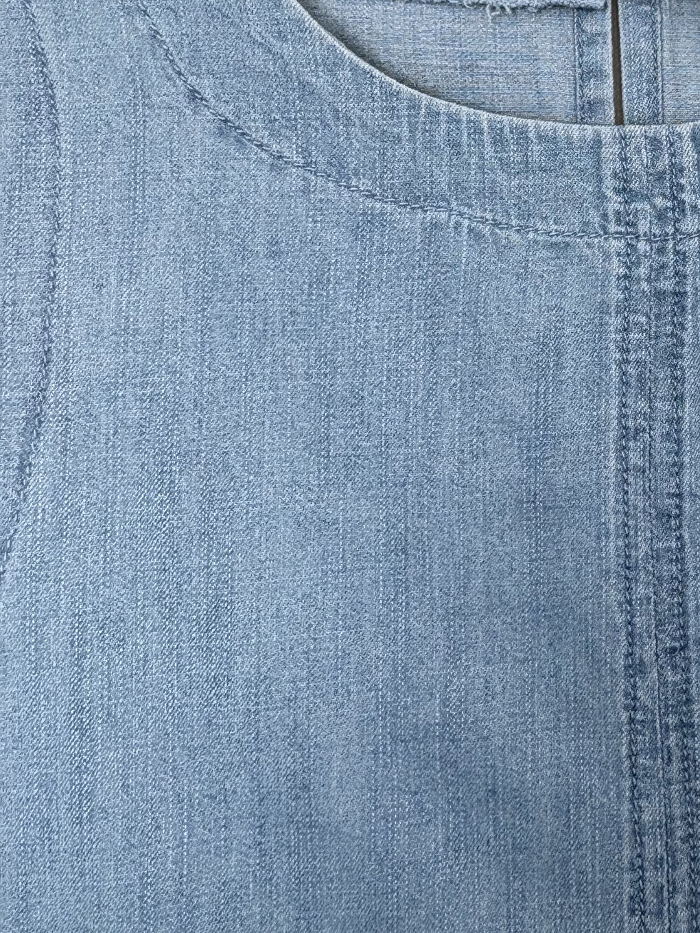 Chemisier En Jean Indigo Femme-2
