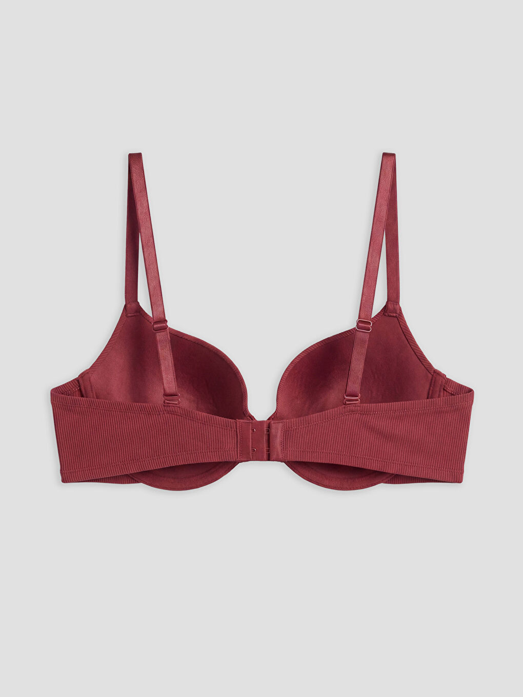 Pembe Balenli Dolgulu Tişört Sütyen-1