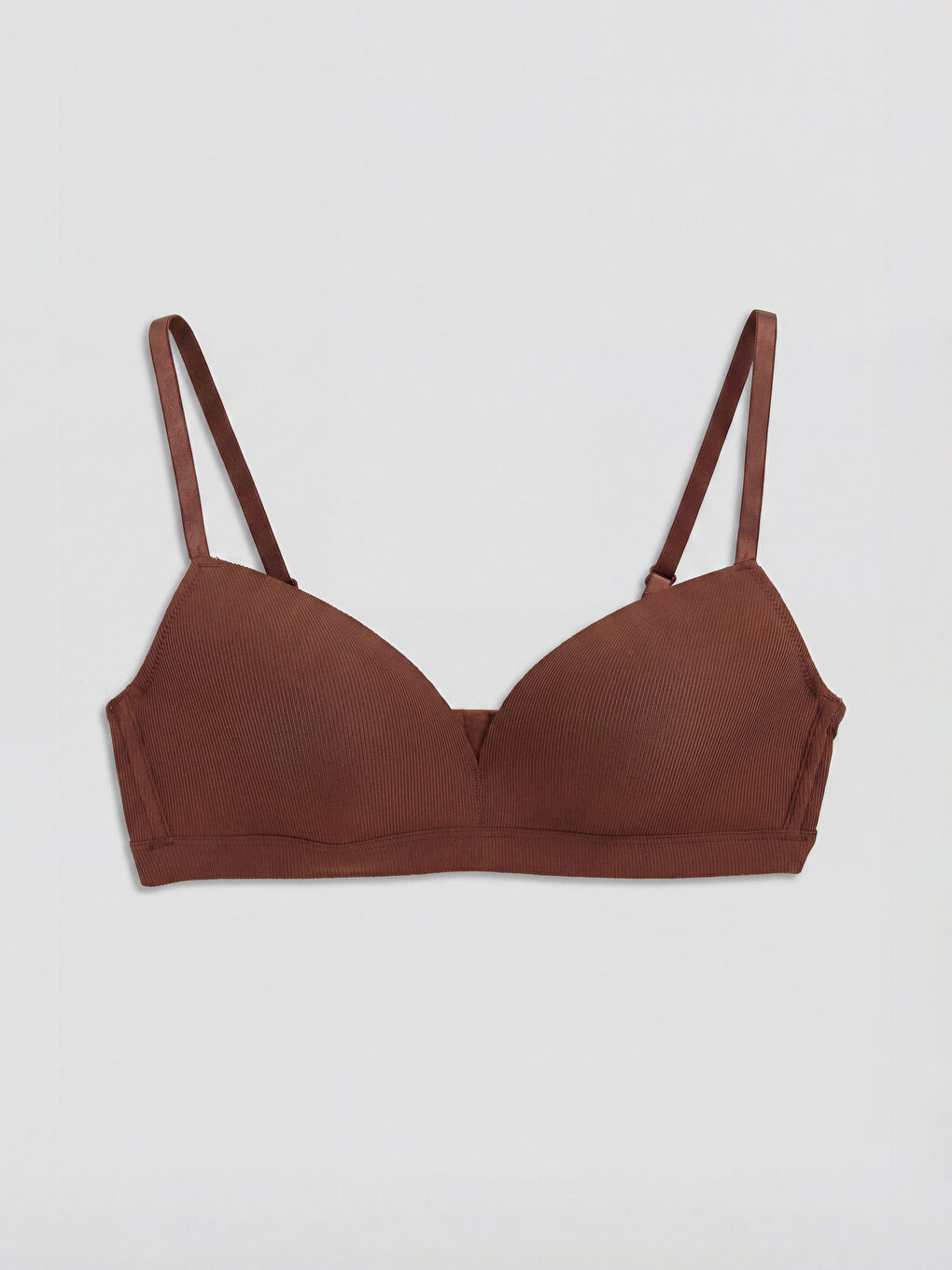 Kahverengi Balensiz Dolgusuz Sütyen