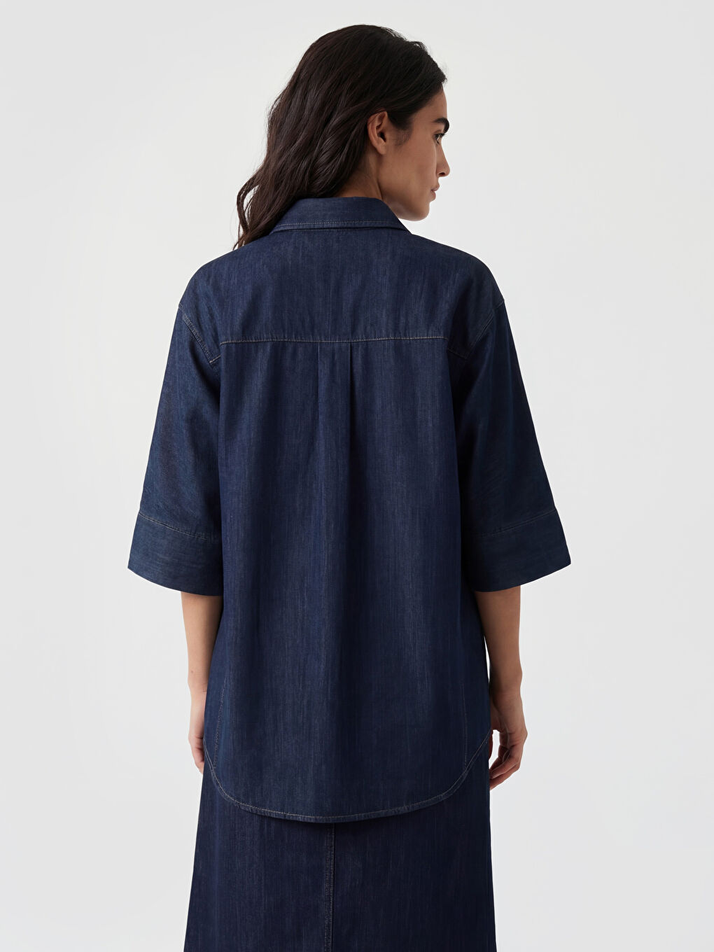 Women's Denim Shirt-3