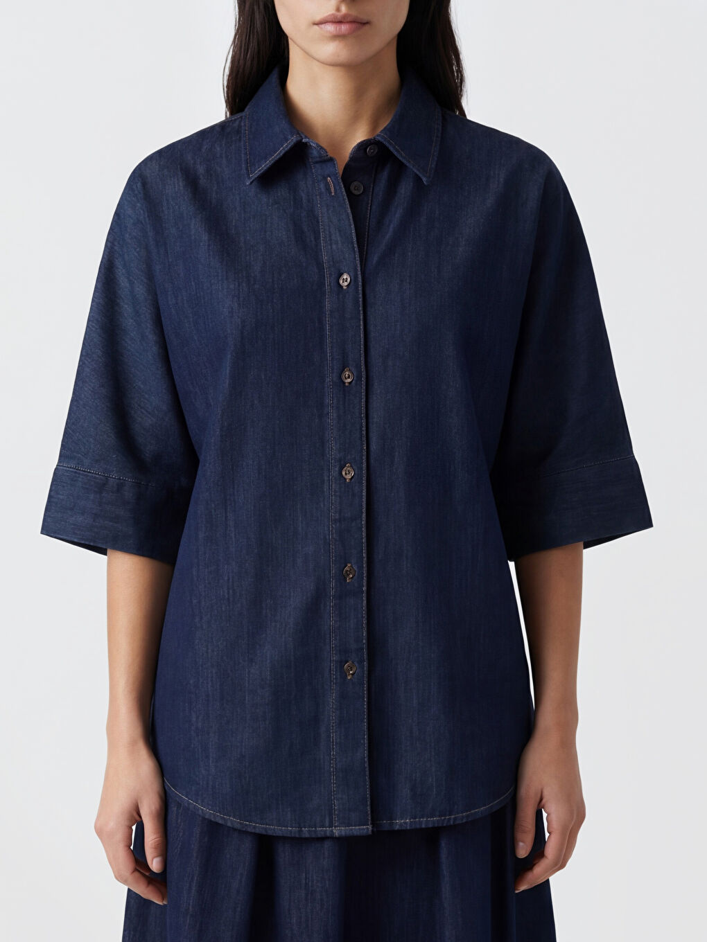 Women's Denim Shirt-4