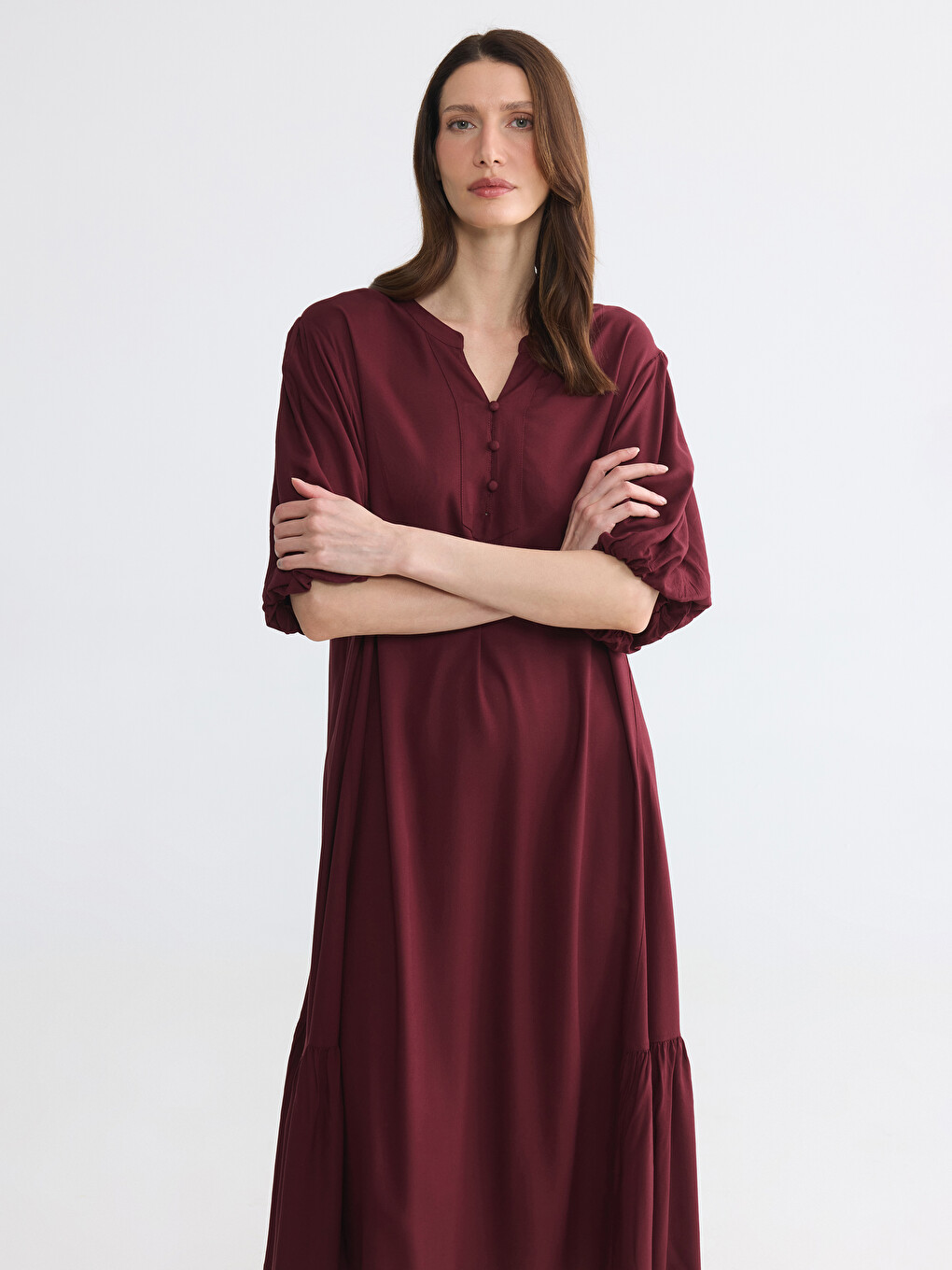 Rochie Visiniu Femeie