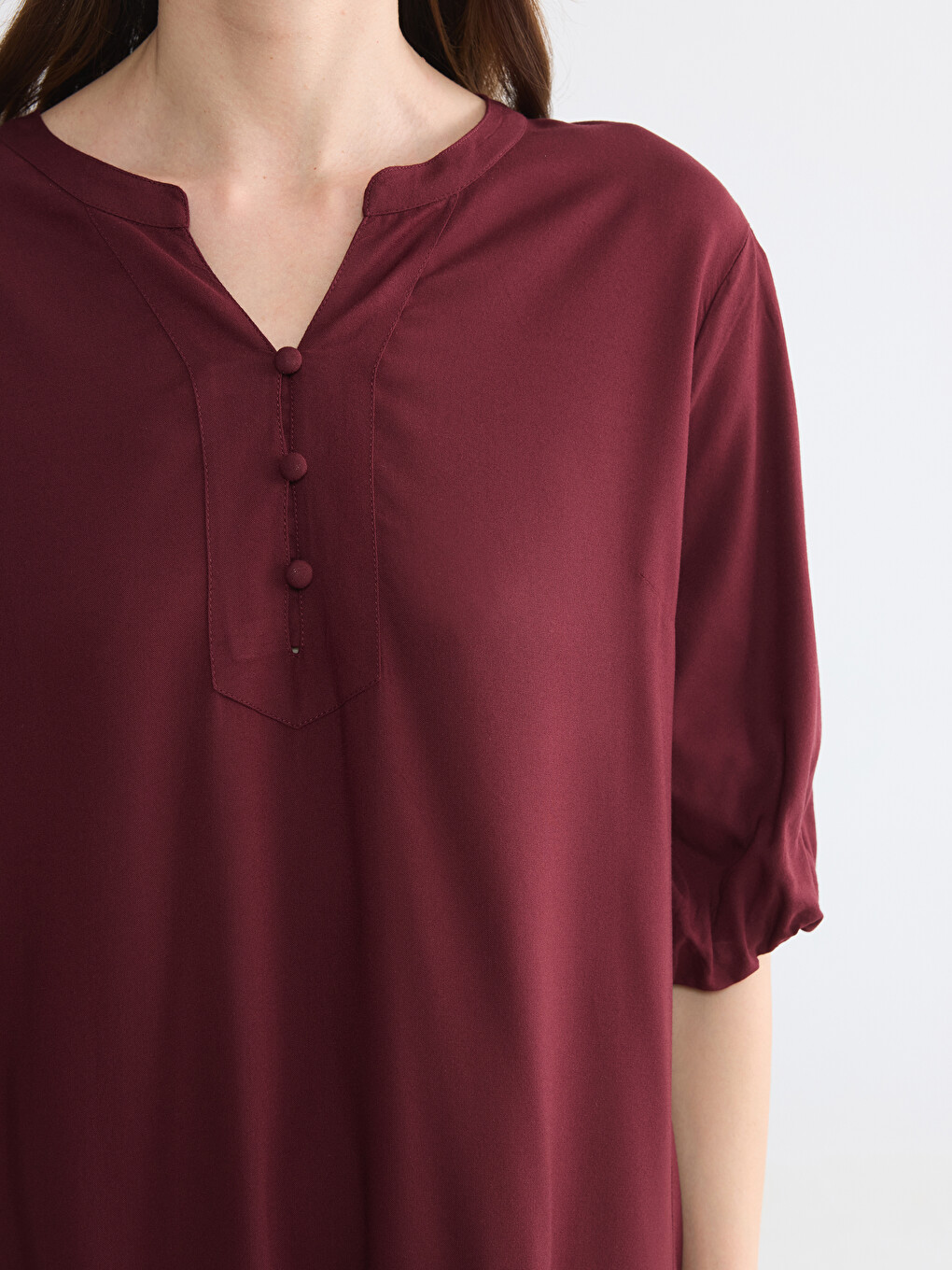 Rochie Visiniu Femeie-2