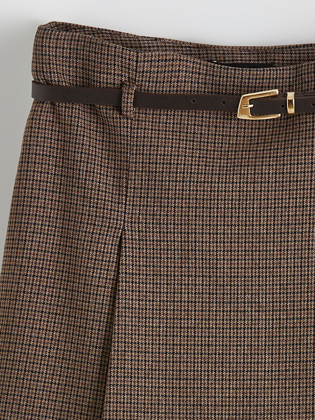 Woman BROWN Skort-1