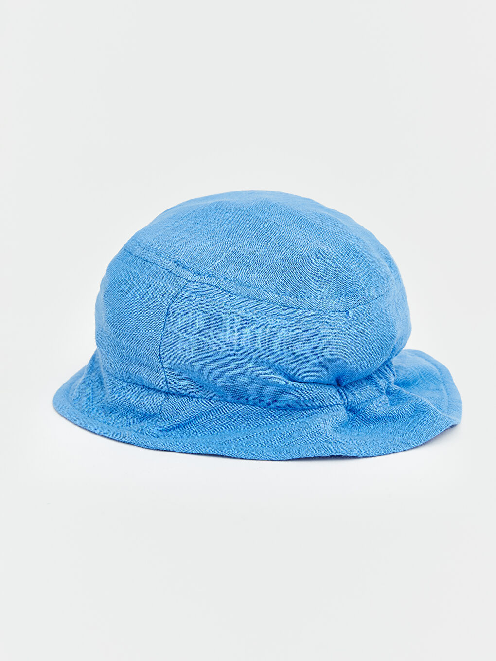 Mavi Baskılı Erkek Bebek Bucket Şapka-1