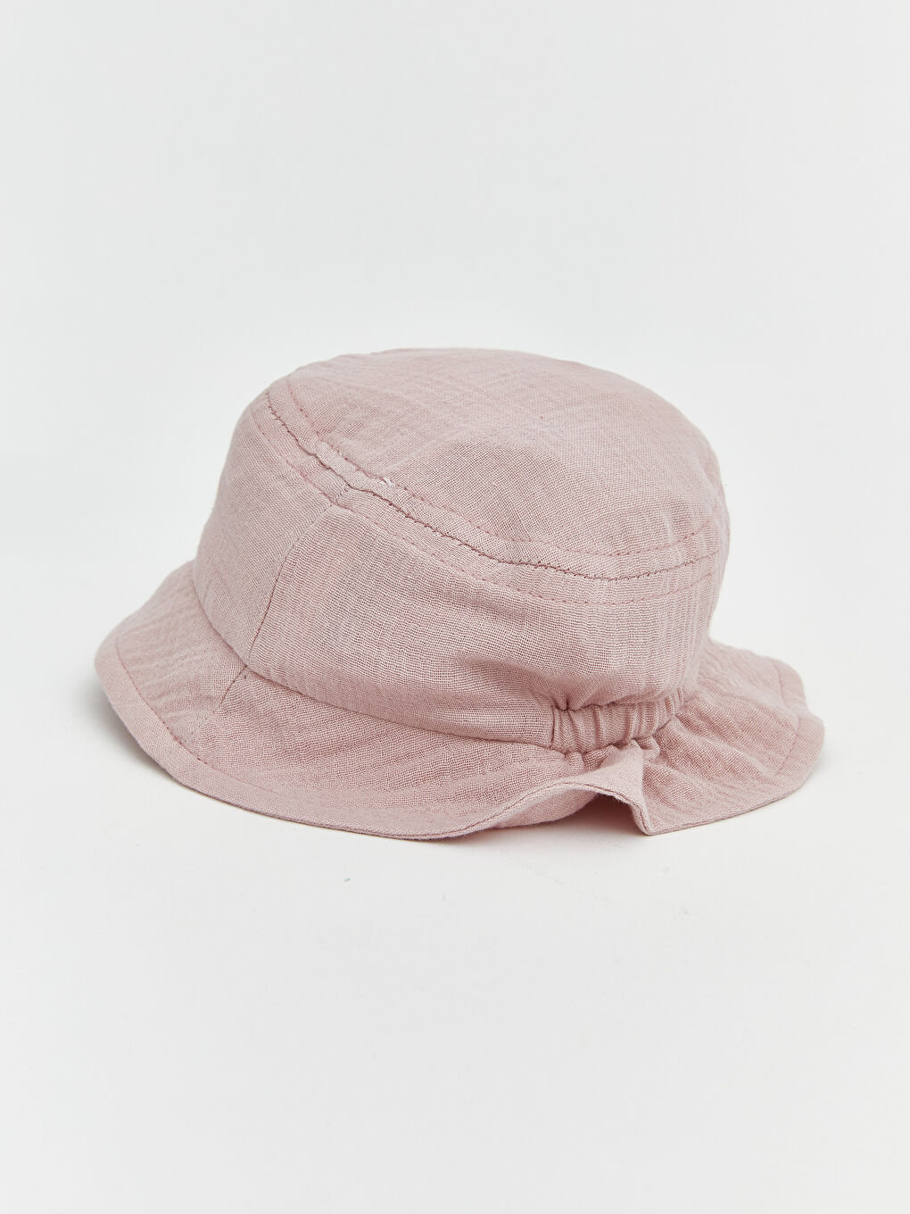 Antrasit Baskılı Kız Bebek Bucket Şapka-1