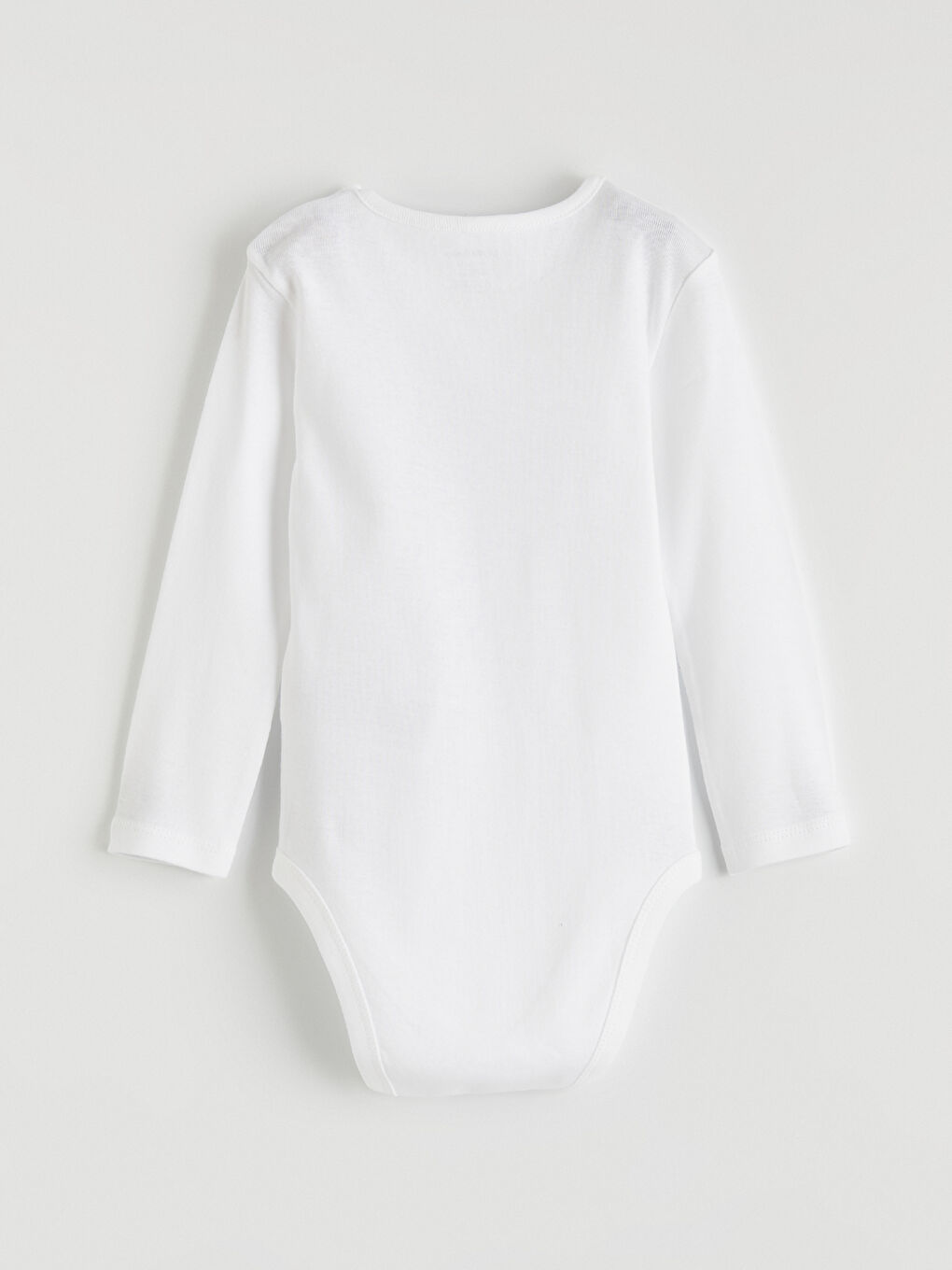 Beyaz Slogan Baskılı Kız Bebek Çıtçıtlı Body-2