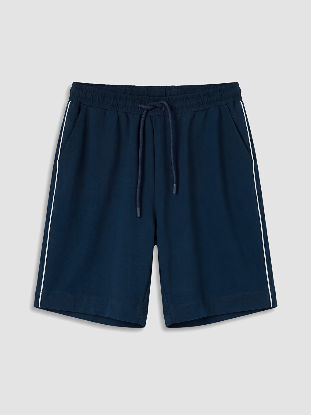 Pantaloni scurți cu bandă în talie elastică pentru femei-4
