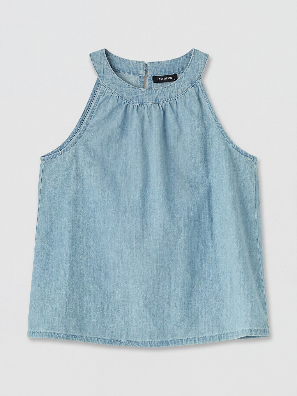 Chemisier en jean Indigo Femme-4