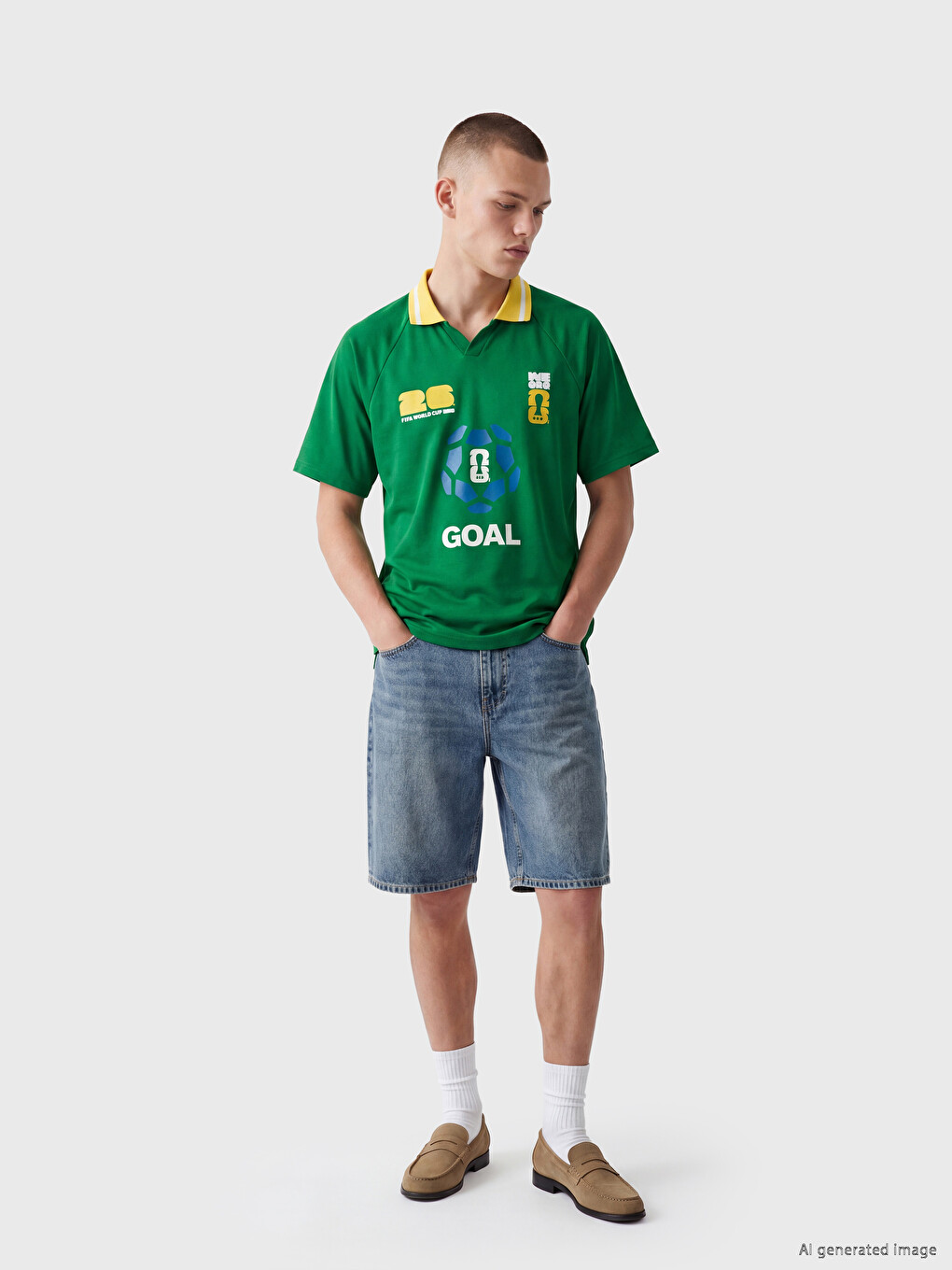 Polokragen FIFA 2026 Bedrucktes Herren-T-Shirt-1