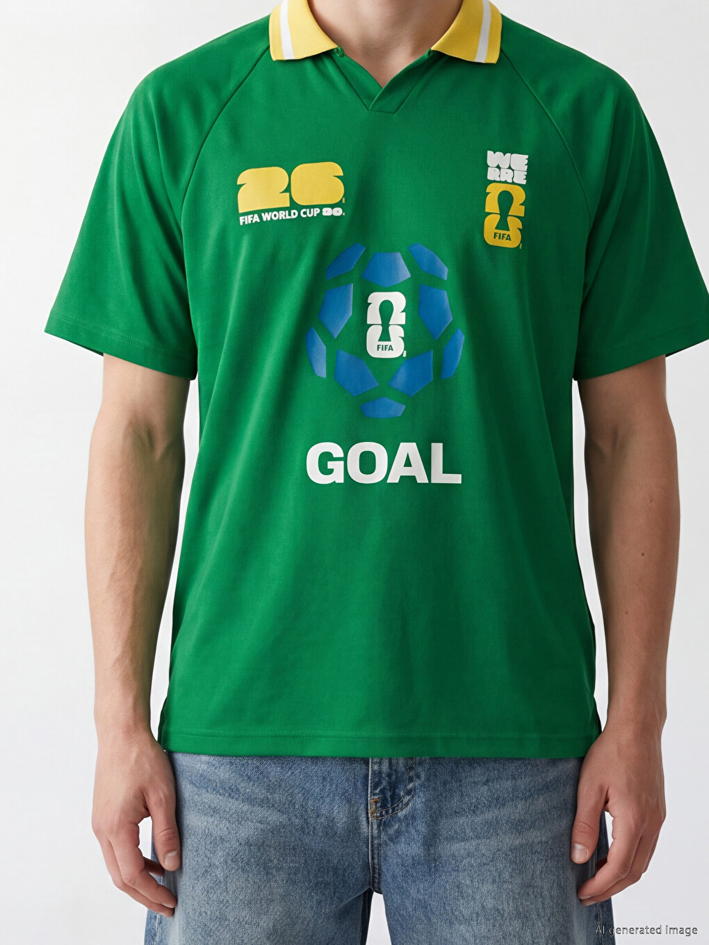 Polokragen FIFA 2026 Bedrucktes Herren-T-Shirt-2