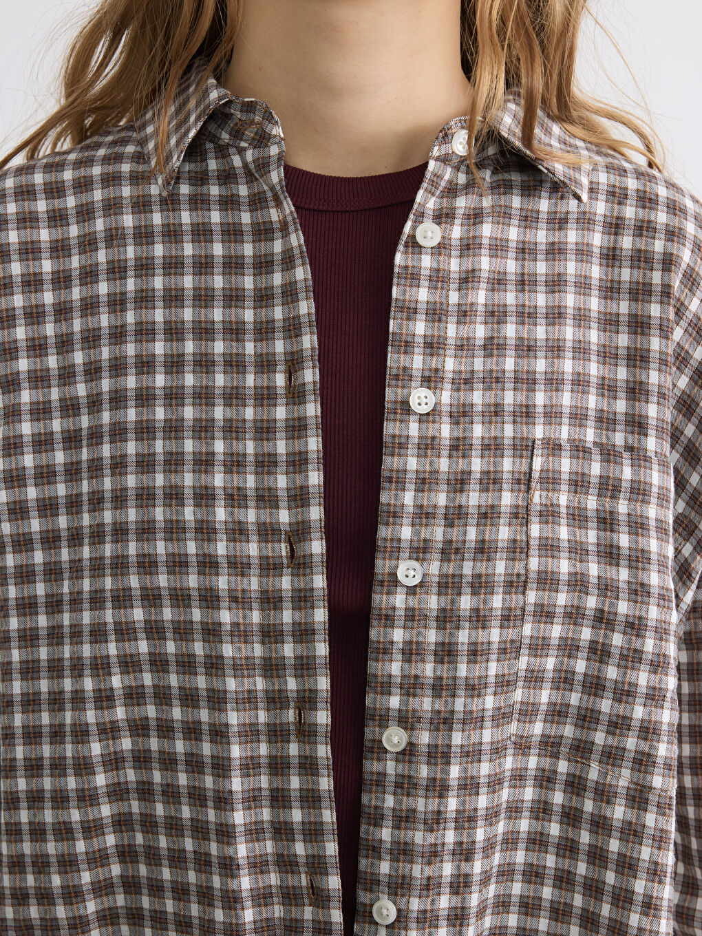 The Plaid Oversized Oxford Shirt.-2