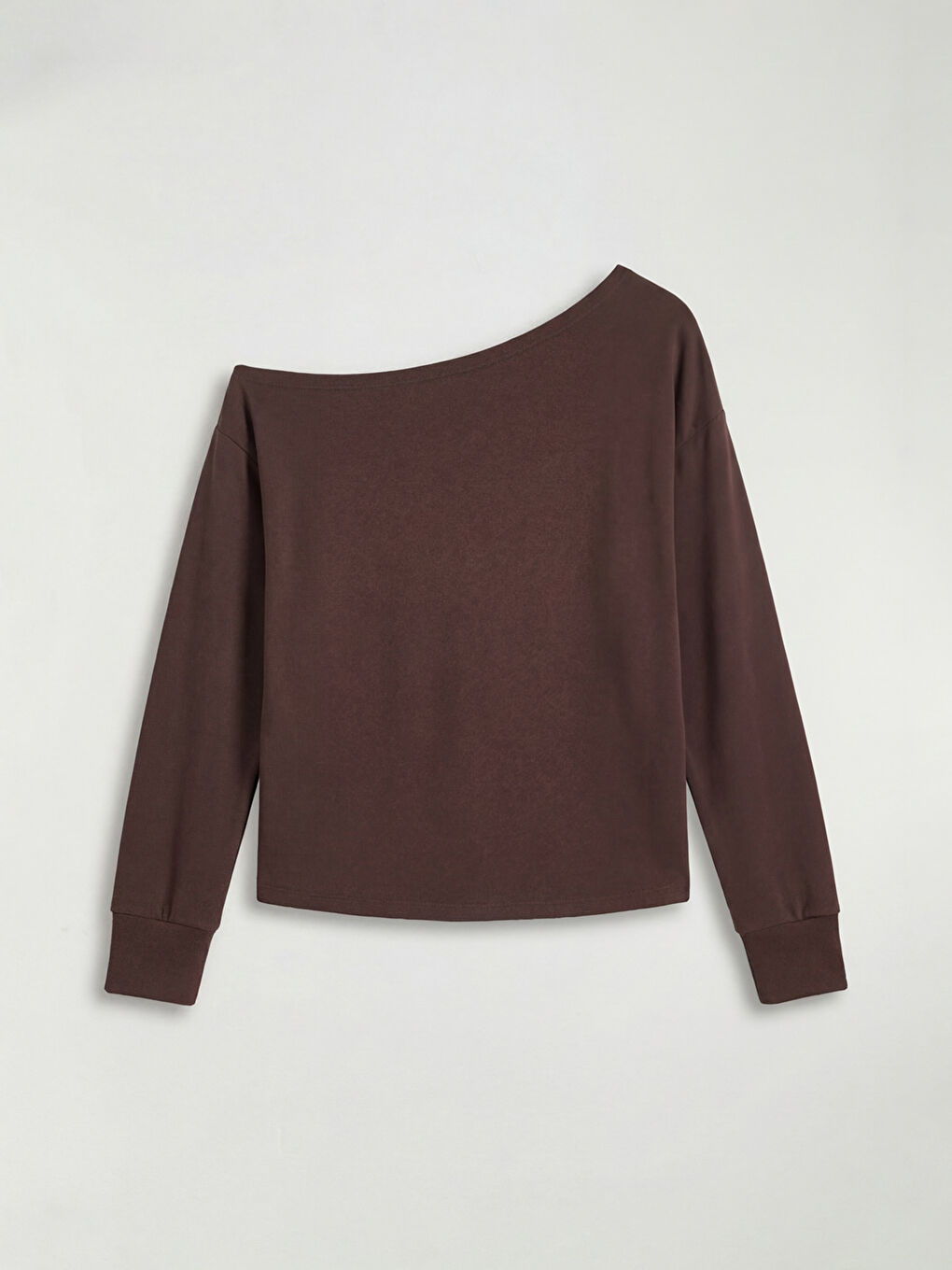 سویتشێرت قاوه‌یی ژن-1