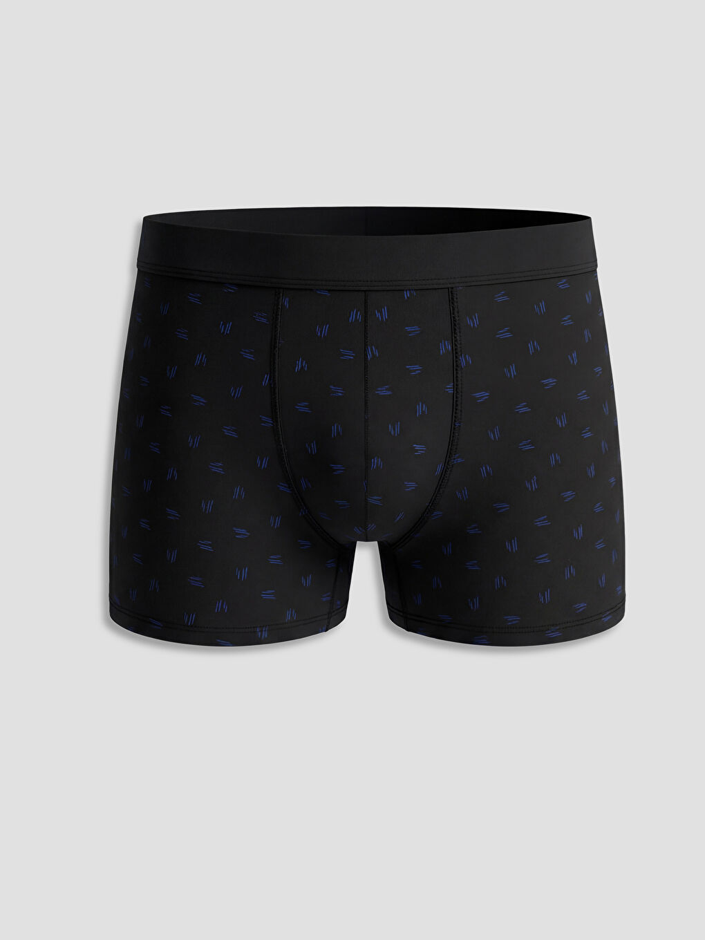 Siyah Standart Kalıp Pamuklu Erkek Boxer 7'li-3