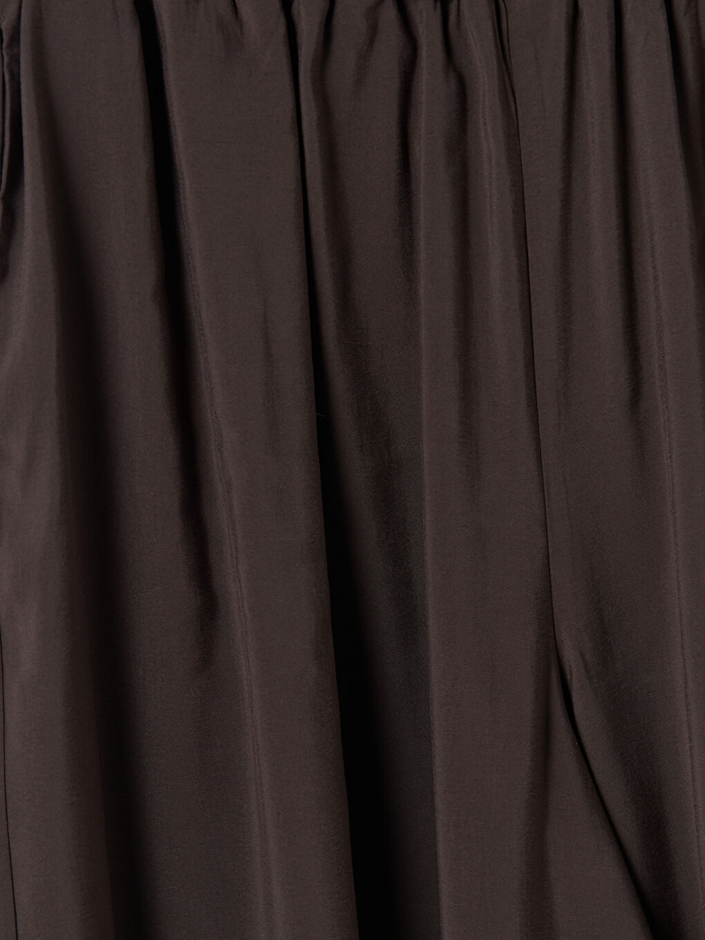 Kahverengi Beli Lastikli Kadın Jogger Pantolon-2