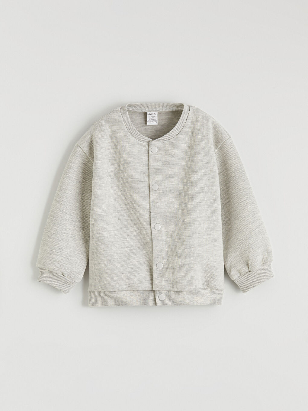 Beyaz Erkek Bebek Hırka