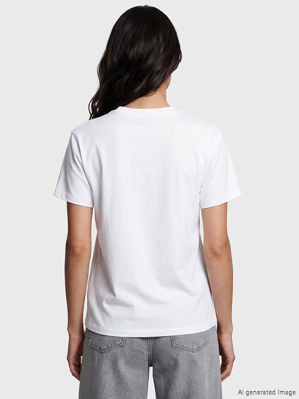 Woman WHITE T-Shirt-2