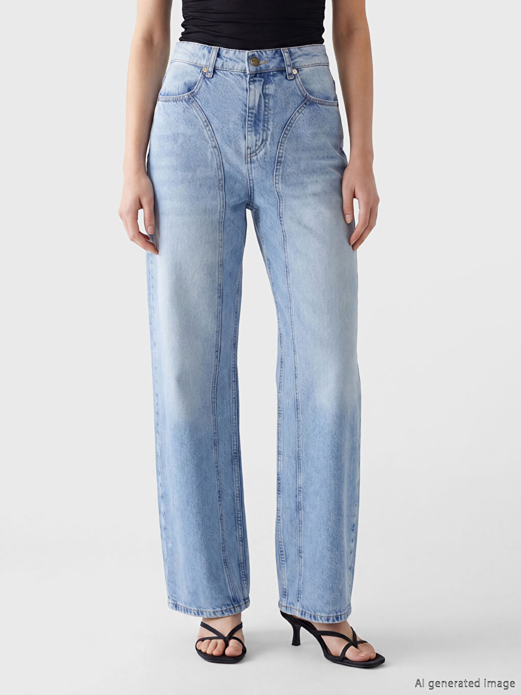 Mavi Barrel Fit Kadın Jean Pantolon-2