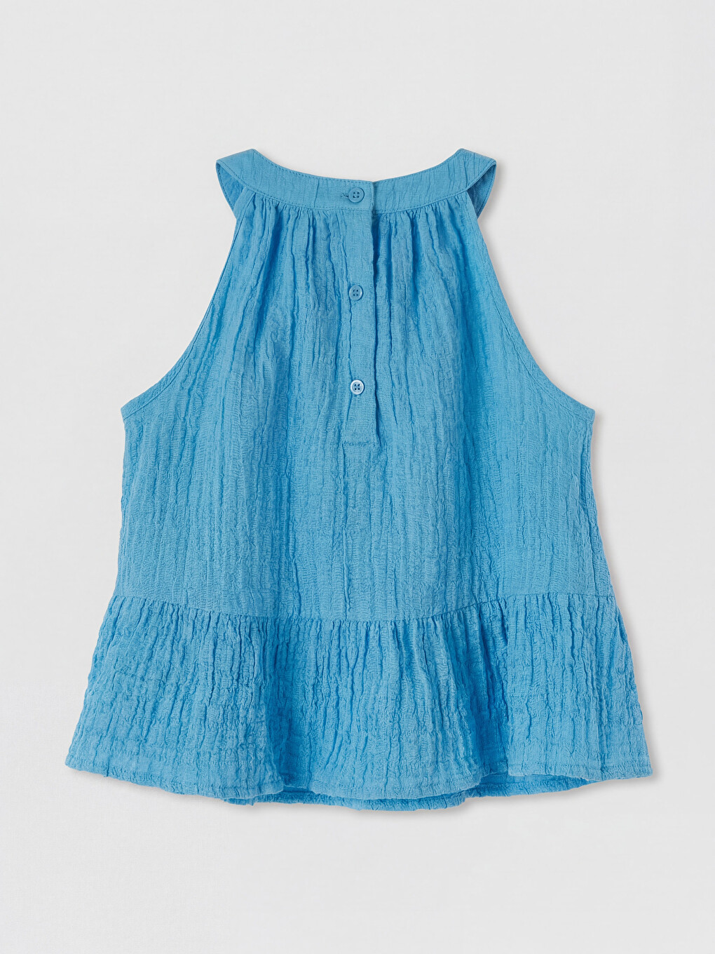 Halter Neck Girls' Shorts Set-2