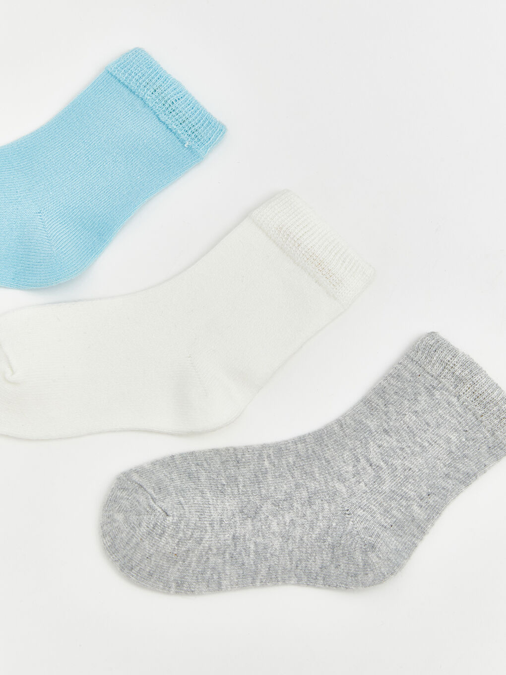 Karışık  Erkek Bebek Soket Çorap 3'lü-1