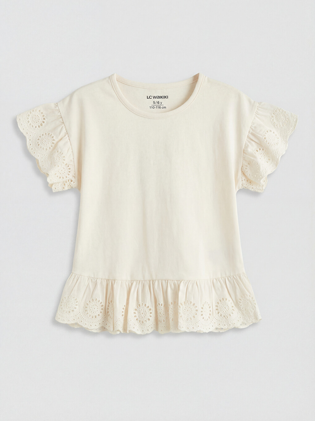 Embroidered Detailed Girls' Set-1