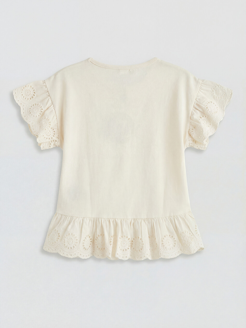 Embroidered Detailed Girls' Set-2