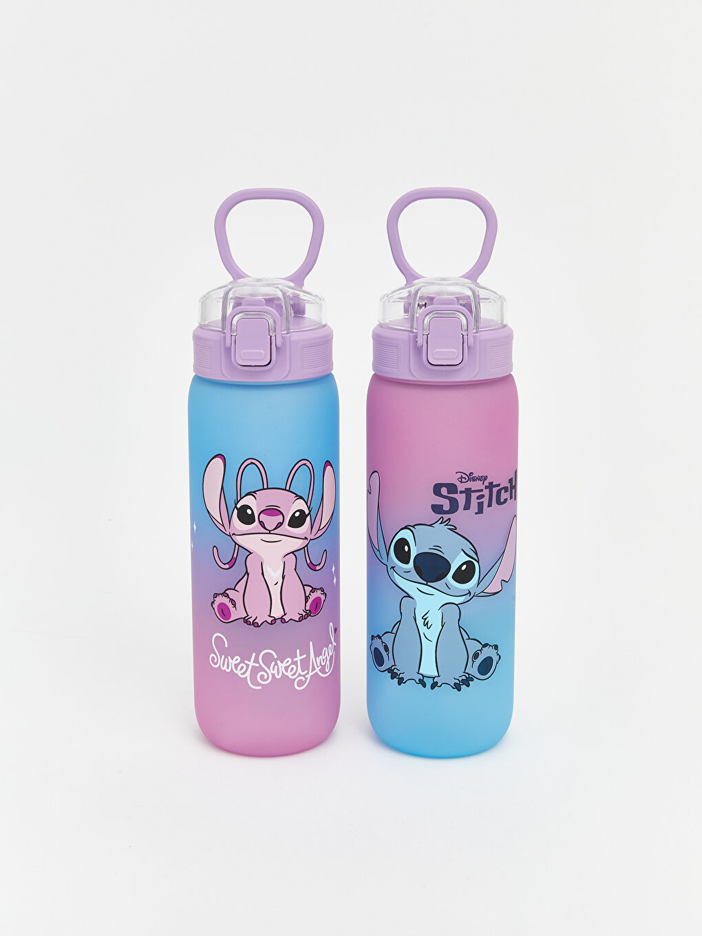 Karışık Stitch Baskılı Kız Çocuk Suluk 630 ml