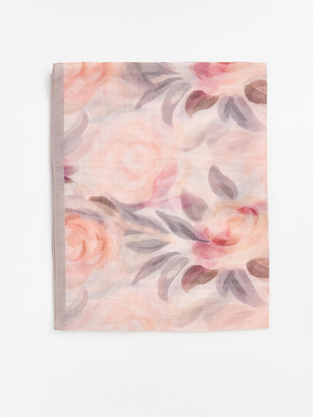 Karışık Desenli Kadın Şal-1