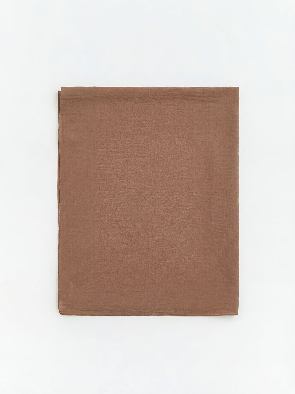 Kahverengi Basic Kadın Şal-1