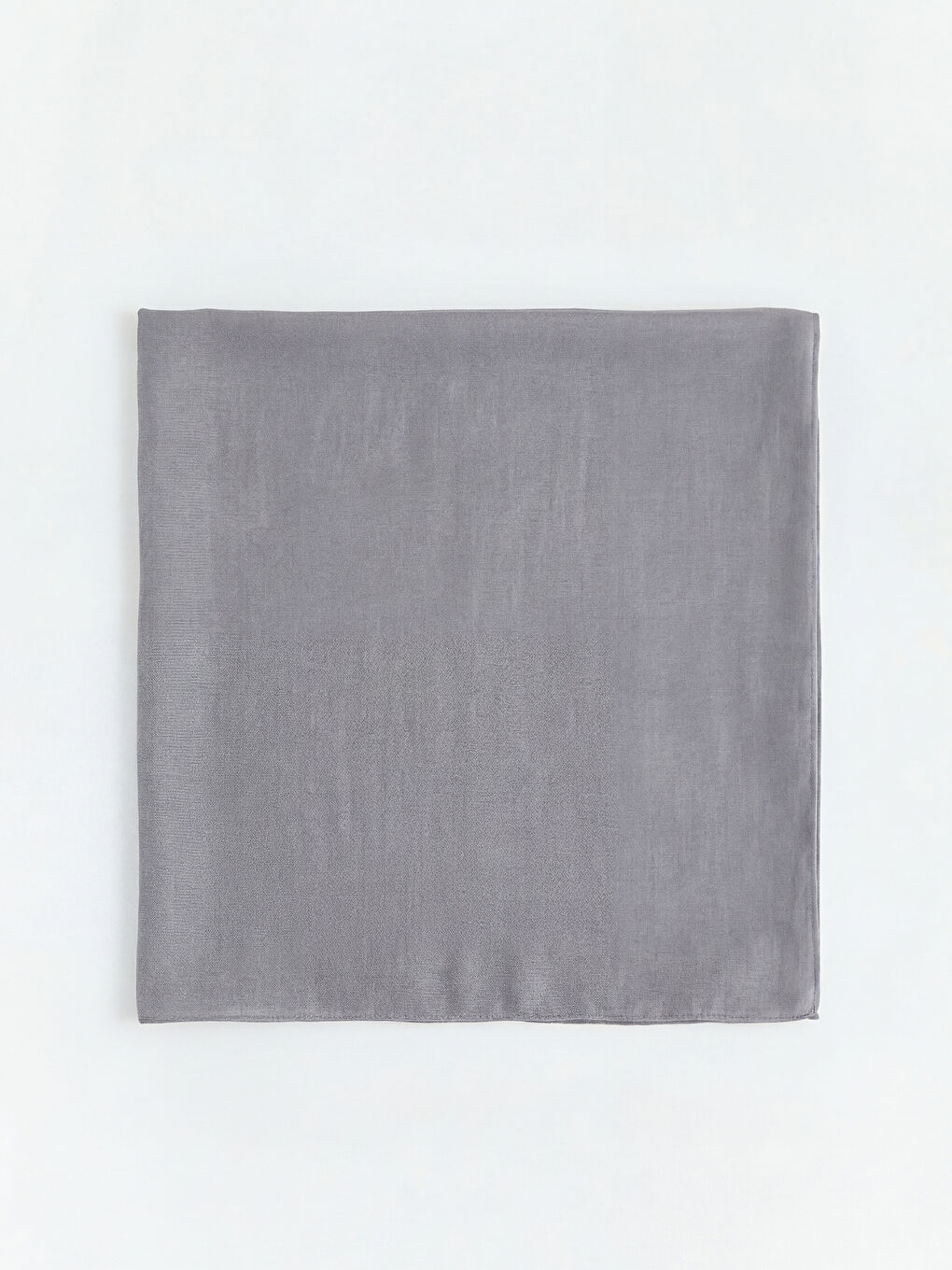 Gri Basic Kadın Şal-1