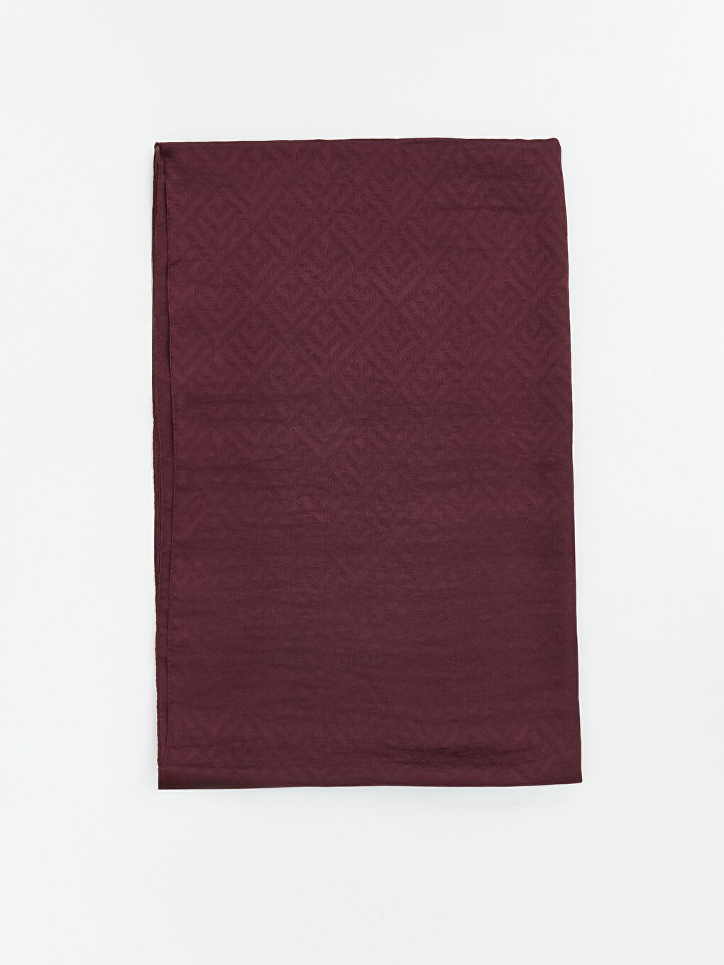 Bordo Desenli Kadın Şal-1