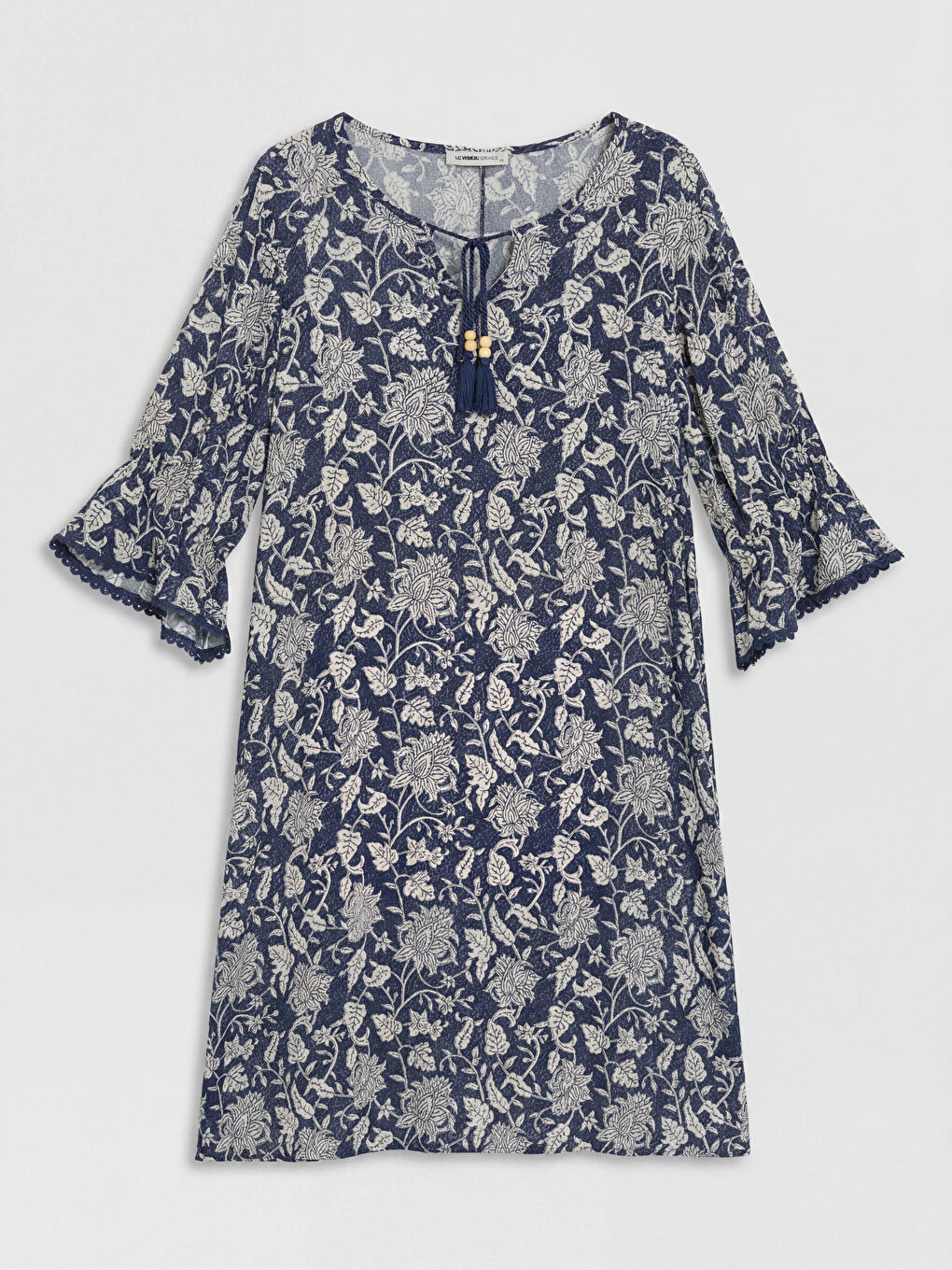 Woman Navy Dress-4