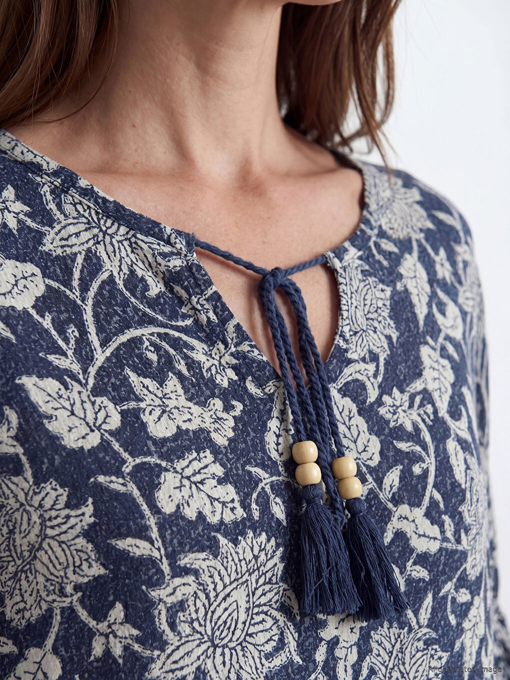 Woman Navy Dress-2
