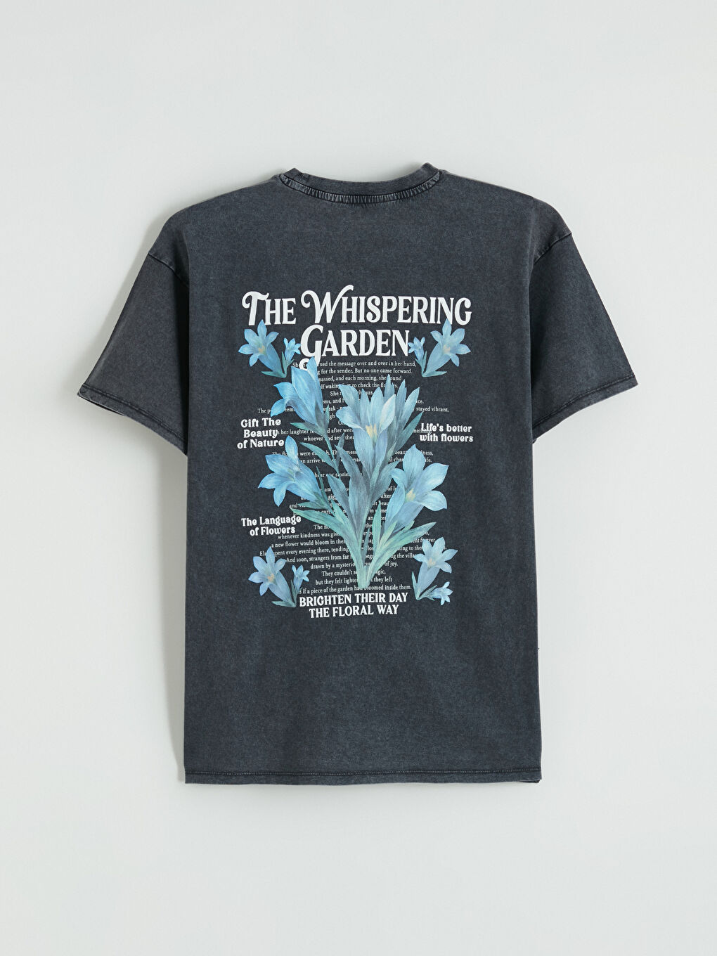 Crew Neck Printed Women's T-Shirt-4