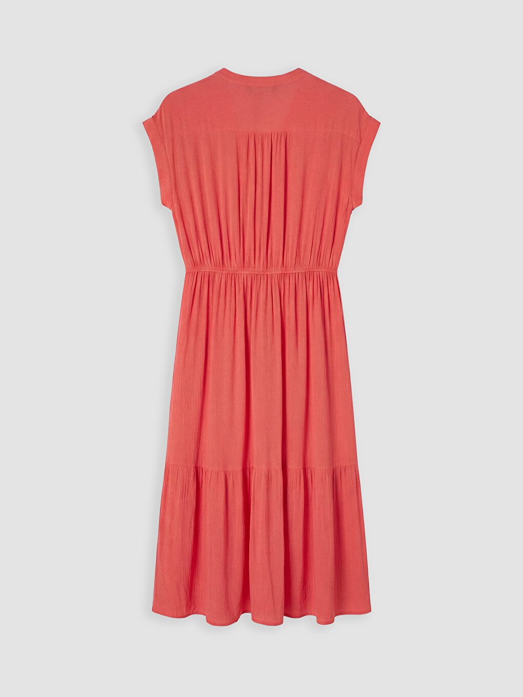 Rochie Crinkle Croială A cu Decolteu în V-2