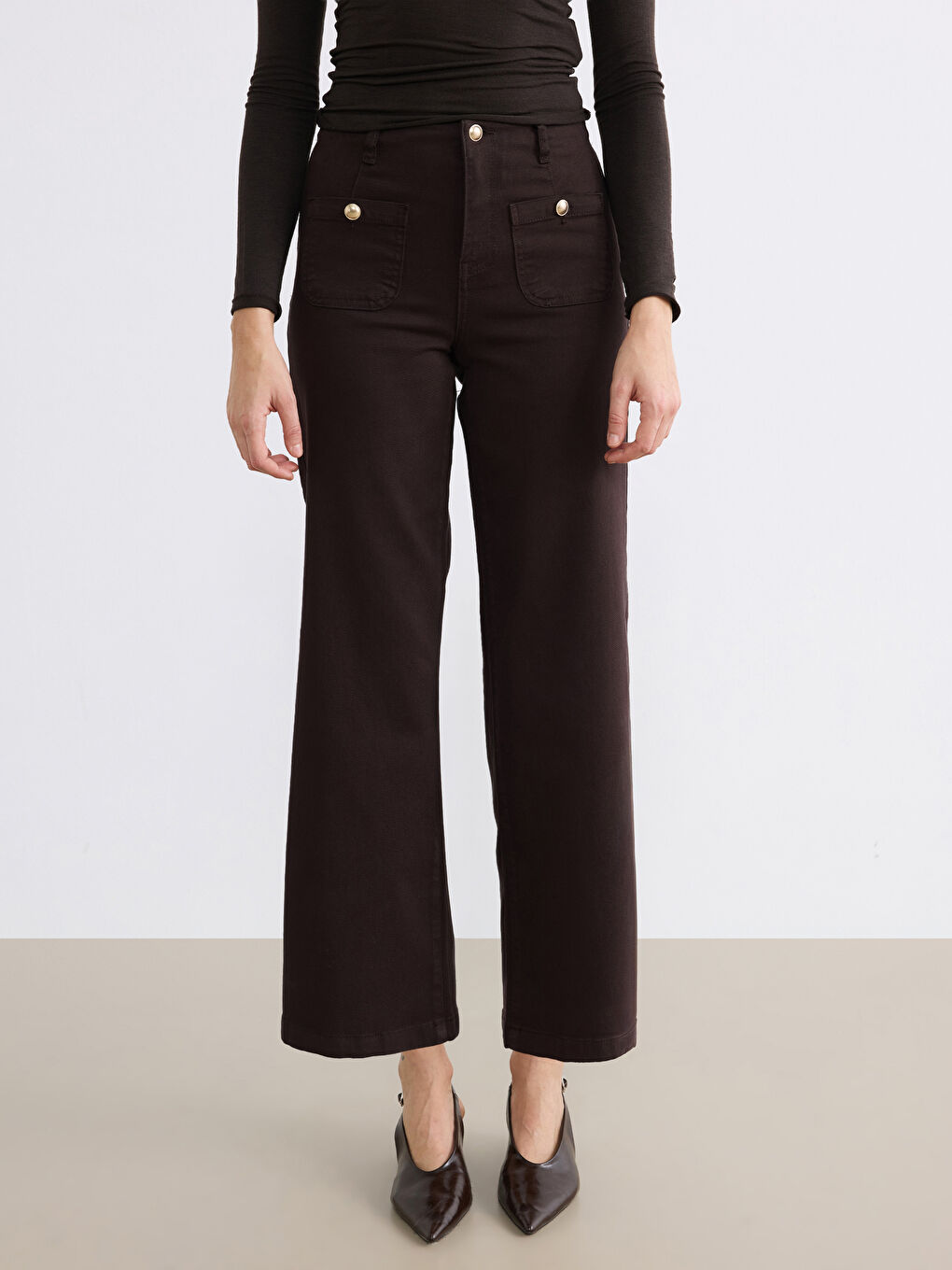 Ženske farmerke širokih nogavica-1