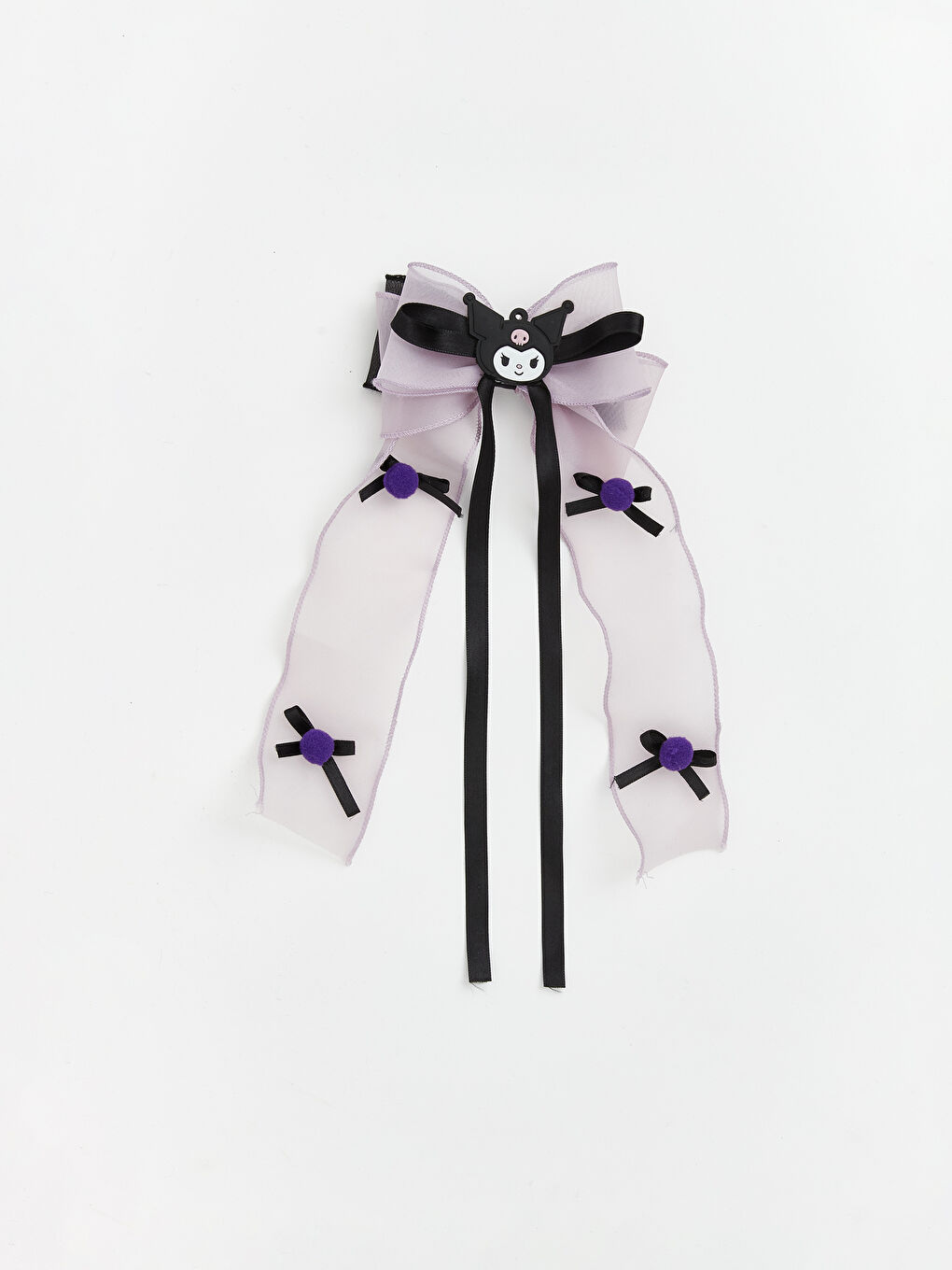 Karışık Kuromi Baskılı Kız Çocuk Toka 