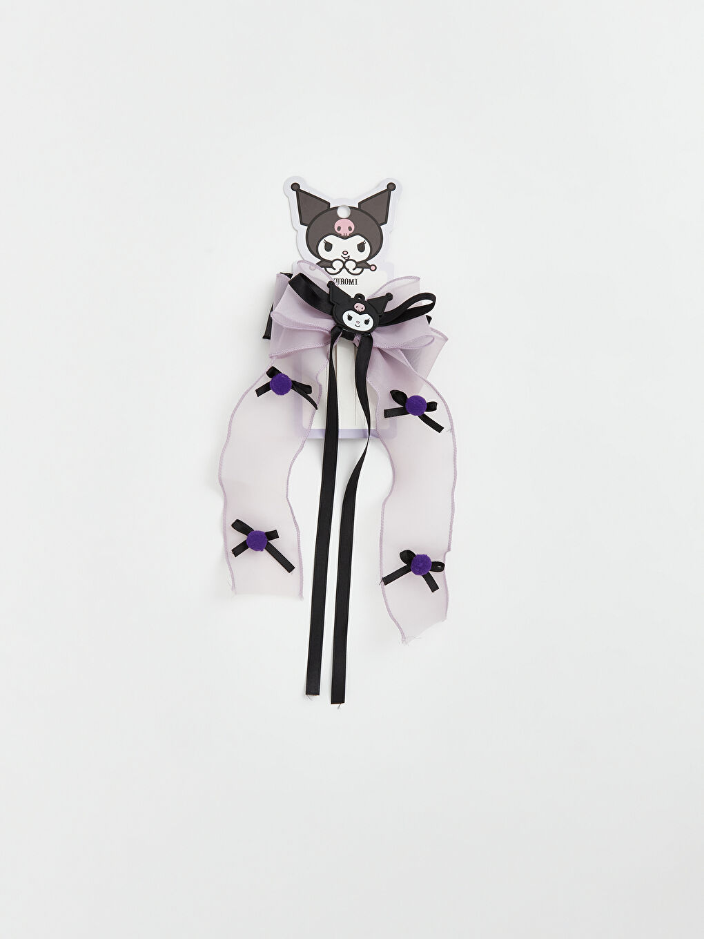 Karışık Kuromi Baskılı Kız Çocuk Toka -1