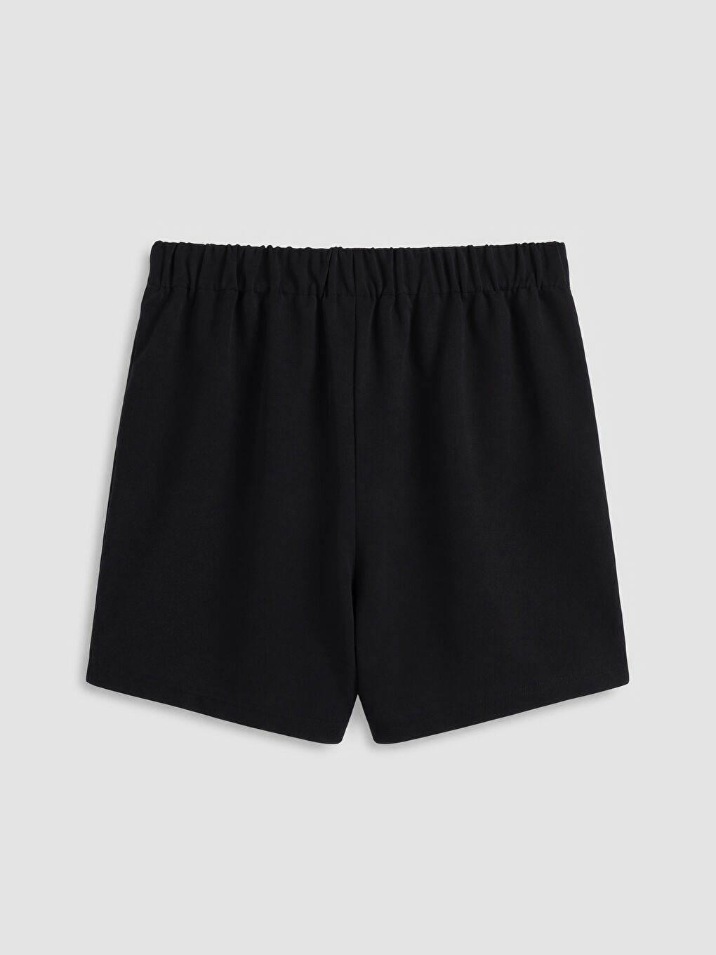 Siyah Kız Çocuk Fiyonk Detaylı Şort Etek-1