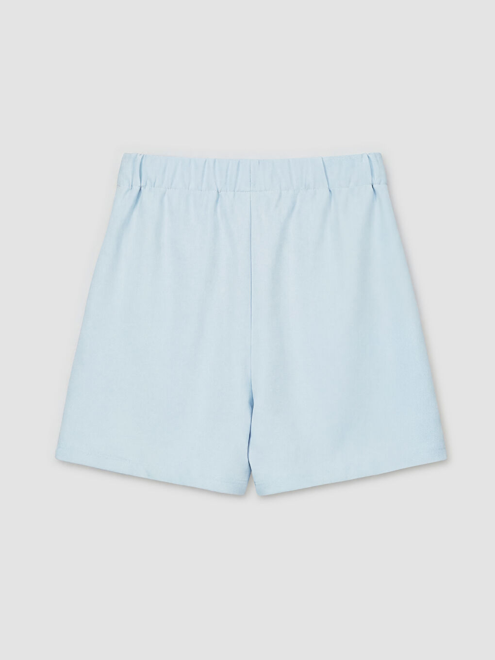 Lila Kız Çocuk Fiyonk Detaylı Şort Etek-1