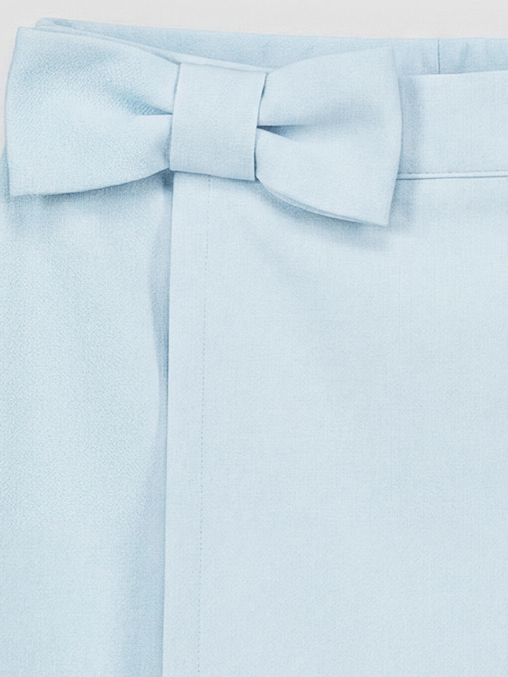 Lila Kız Çocuk Fiyonk Detaylı Şort Etek-2