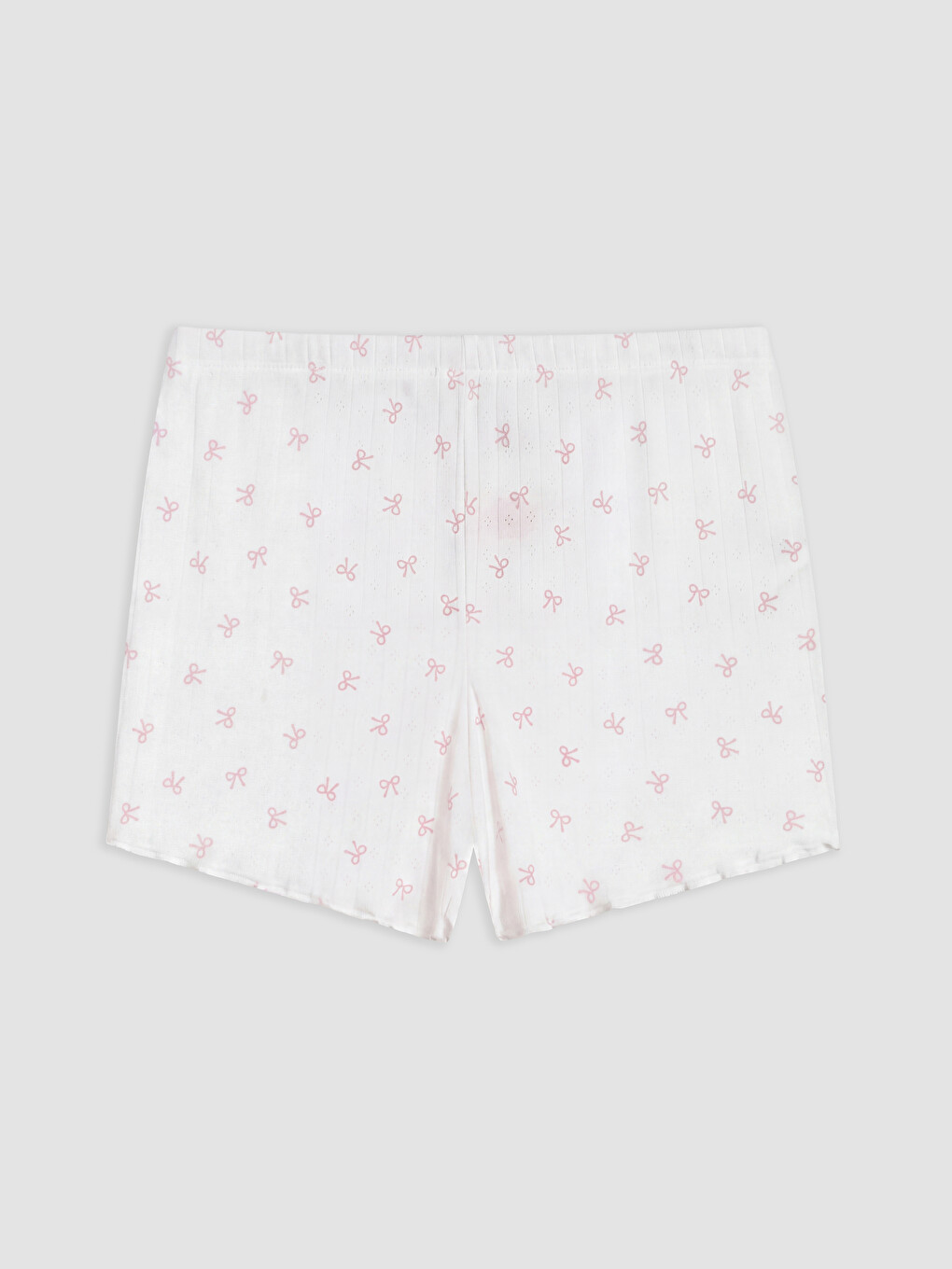 Woman Ecru Pyjama Bottoms-1
